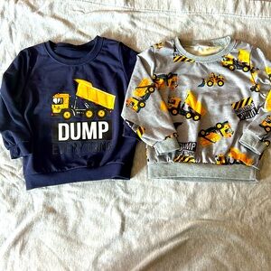 Dump truck sweatshirt bundle